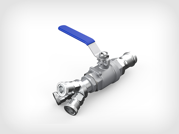外牙直接+球閥+氣動三通