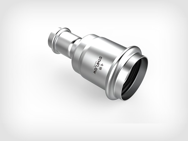 不銹鋼卡壓式異徑直接頭 不銹鋼卡壓式異徑直接頭